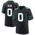 Trusc NY.Jets #0 Braelon Allen Player Black Home Game Stitched Jerseys