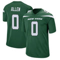 Trusc NY.Jets #0 Braelon Allen Player Green Game Stitched Jerseys