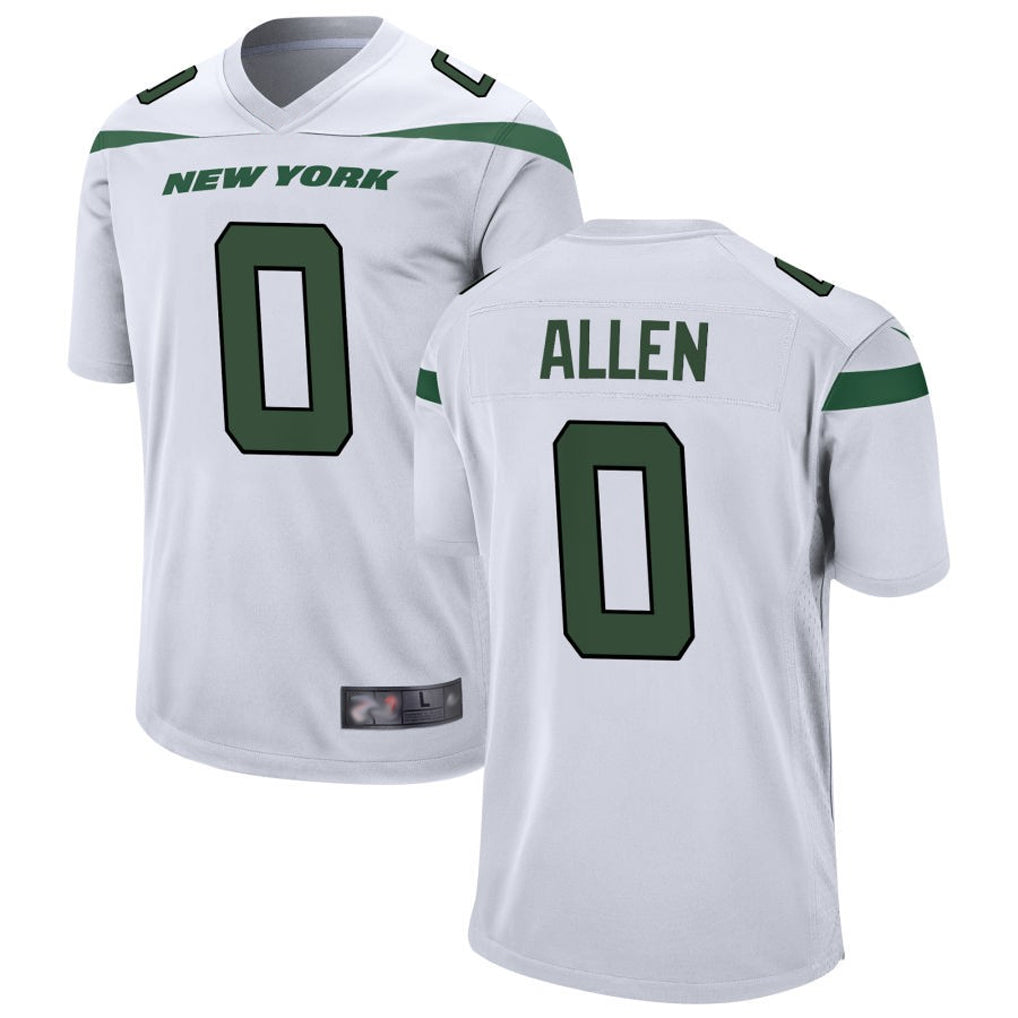 Trusc NY.Jets #0 Braelon Allen Player White Game Stitched Jerseys