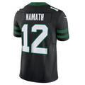 Trusc NY.Jets #12 Joe Namath Legacy Black Vapor F.U.S.E. Limited Jersey Stitched American Stitched Jersey