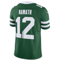 Trusc NY.Jets #12 Joe Namath Legacy Green Vapor F.U.S.E. Limited Jersey Stitched American Stitched Jerseys