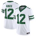 Trusc NY.Jets #12 Joe Namath Legacy White Vapor F.U.S.E. Limited Jersey Stitched American Stitched Jerseys