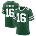 Trusc NY.Jets #16 Vinny Testaverde Player Green Home Game Stitched Jerseys