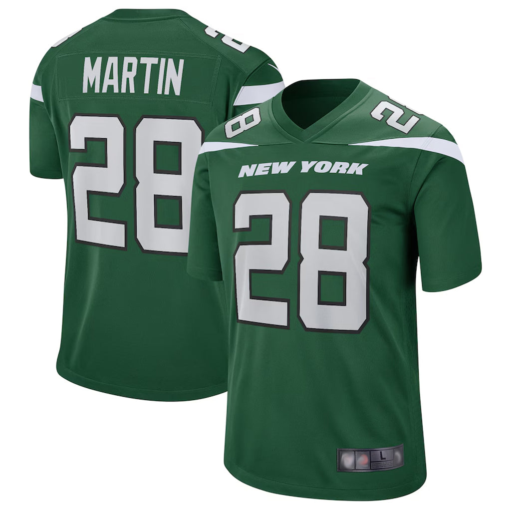 Trusc NY.Jets #28 Curtis Martin Player Green Game Stitched Jerseys