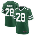 Trusc NY.Jets #28 Curtis Martin Player Green Home Game Stitched Jerseys