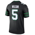 Trusc NY.Jets #5 Garrett Wilson Legacy Black Legend Jersey Stitched American Stitched Jerseys