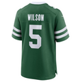 Trusc NY.Jets #5 Garrett Wilson Legacy Green Game Jersey Stitched American Stitched Jerseys