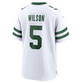 Trusc NY.Jets #5 Garrett Wilson Legacy White Game Jersey Stitched American Stitched Jerseys