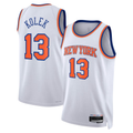 Trusc NY.Knicks #13 Tyler Kolek White Swingman Jerseys - Association Edition