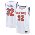 Trusc NY.Knicks #32 Karl-Anthony Towns  White Fast Break Replica Player Jerseys - Association Edition