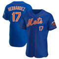 Trusc NY.Mets #17 Keith Hernandez Player Royal Limited Elite Home Stitched Jerseys