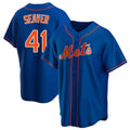 Trusc NY.Mets #41 Tom Seaver Player Royal Home Game Stitched Jerseys