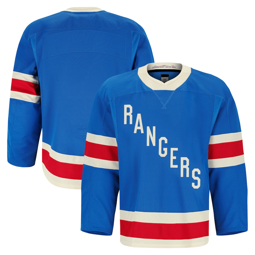 Trusc NY.Rangers Blue Centennial Authentic Pro Jerseys