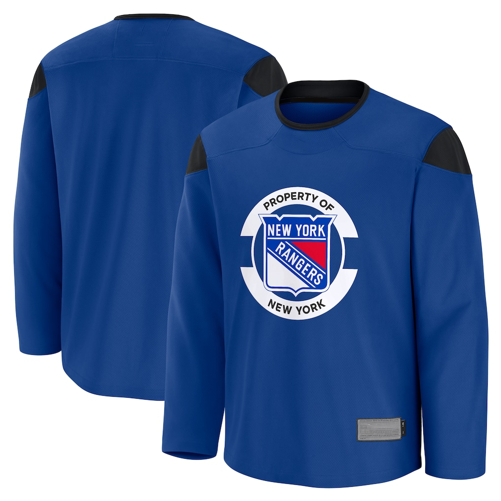 Trusc NY.Rangers Blue Practice Jerseys
