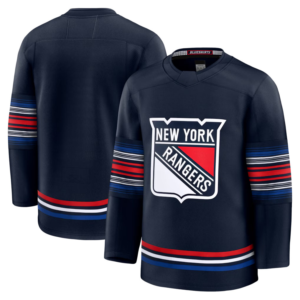 Trusc NY.Rangers Navy Alternate Premium Jerseys