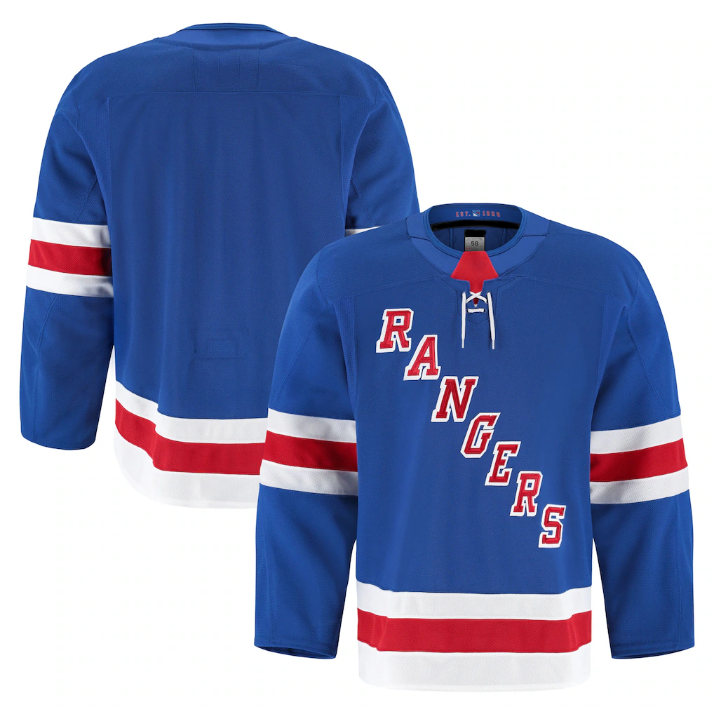 Trusc NY.Rangers Royal Home Authentic Pro Jerseys