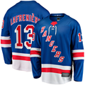 Trusc NY.Rangers #13 Alexis Lafreniere Blue Home Breakaway Jerseys