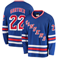Trusc NY.Rangers #22 Mike Gartner Blue Home Breakaway Jerseys