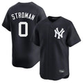 Trusc NY.Yankees #0 Marcus Stroman Player Navy Alternate Limited Home Stitched Jerseys