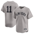 Trusc NY.Yankees #11 Anthony Volpe Player Gray Limited Home Stitched Jerseys