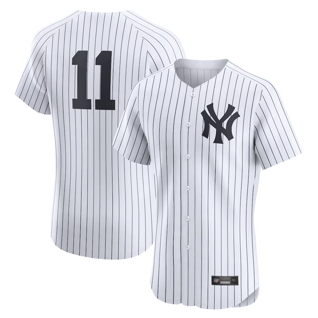 Trusc NY.Yankees #11 Anthony Volpe Player White Limited Elite Home Stitched Jerseys