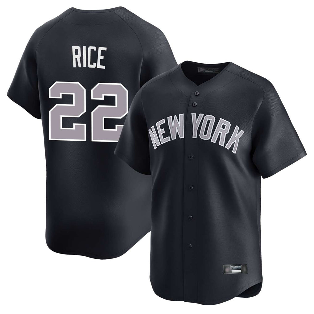 Trusc NY.Yankees #22 Ben Rice Player Navy Limited Home Stitched Jerseys
