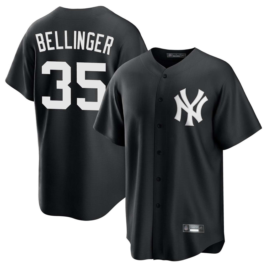 Trusc NY.Yankees #35 Cody Bellinger Player Black Game Stitched Jerseys