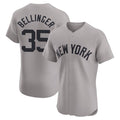 Trusc NY.Yankees #35 Cody Bellinger Player Gray Limited Elite Home Stitched Jerseys