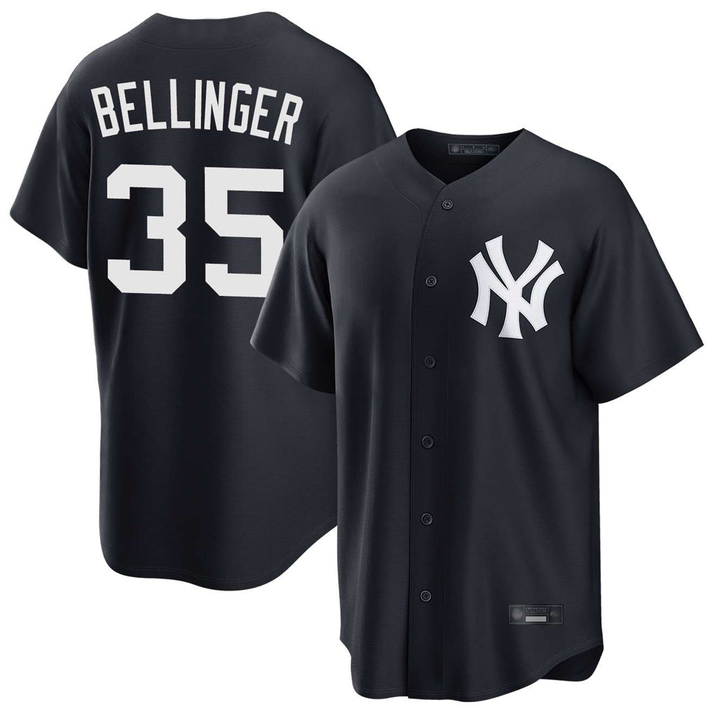 Trusc NY.Yankees #35 Cody Bellinger Player Navy Game Stitched Jerseys