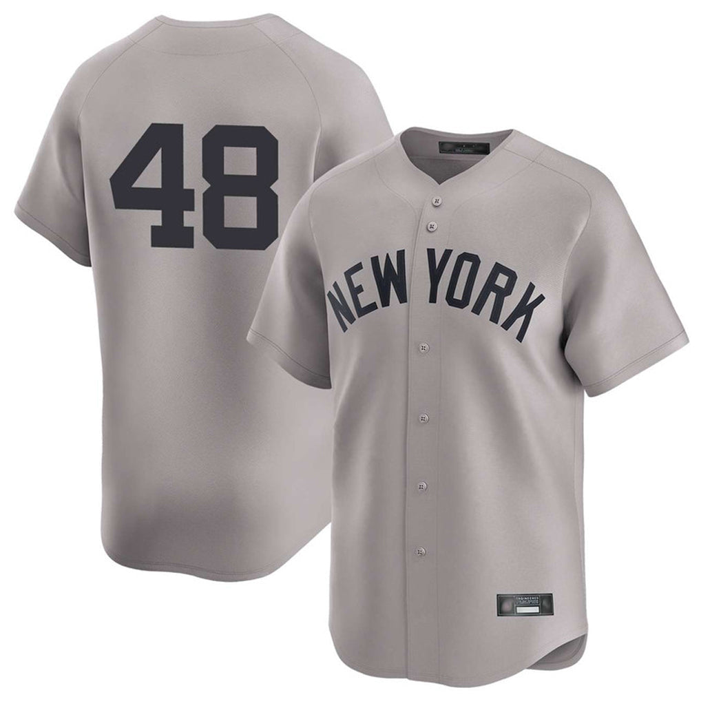 Trusc NY.Yankees #48 Paul Goldschmidt Player Gray Limited Home Stitched Jerseys