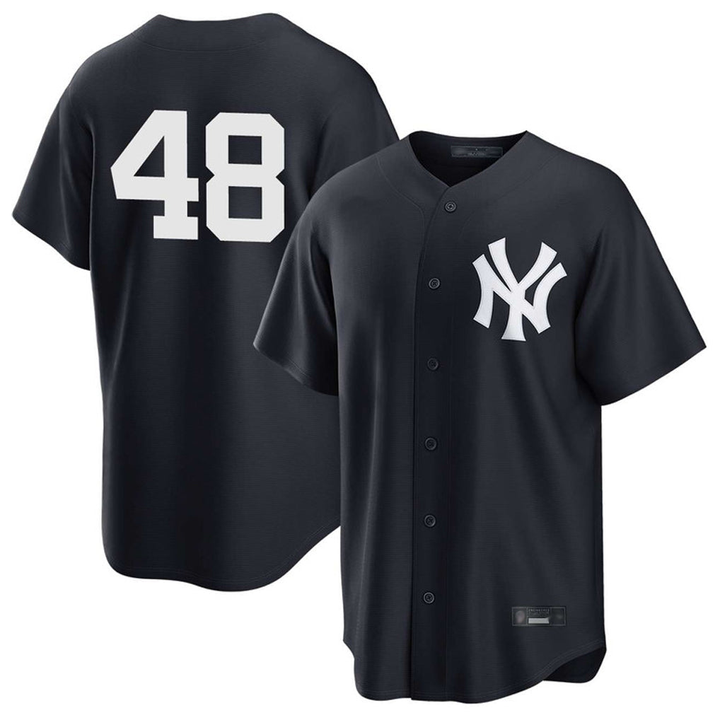 Trusc NY.Yankees #48 Paul Goldschmidt Player Navy Game Stitched Jerseys