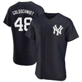Trusc NY.Yankees #48 Paul Goldschmidt Player Navy Limited Elite Home Stitched Jerseys