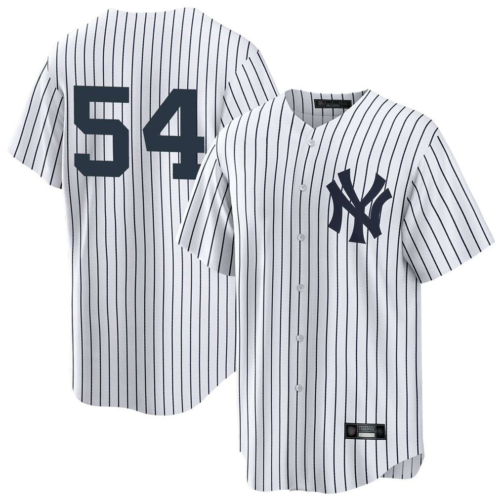Trusc NY.Yankees #54 Max Fried Player White Game Home Stitched Jerseys
