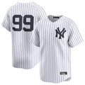 Trusc NY.Yankees #99 Aaron Judge Player White Limited Home Stitched Jerseys