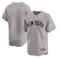 Trusc NY.Yankees Blank Player Gray Limited Home Stitched Jerseys