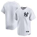 Trusc NY.Yankees Blank Player White Limited Home Stitched Jerseys