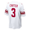 Trusc NY.ork #3 Giants Abdul Carter  White Game Stitched Jerseys