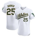 Trusc Athletics #25 Brent Rooker White Limited Elite Home Personalized Jerseys
