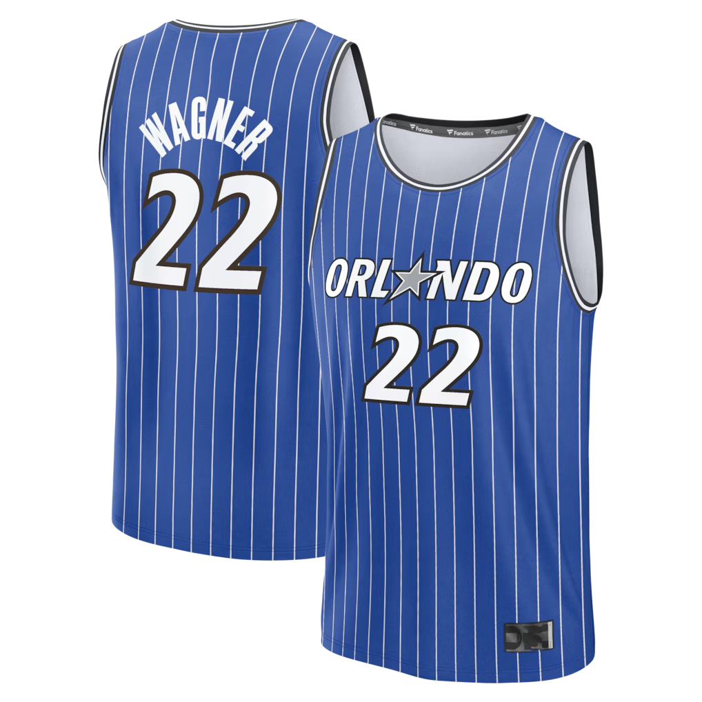 Trusc O.Magic #22 Franz Wagner Blue Fast Break Replica Player Jerseys - Icon Edition
