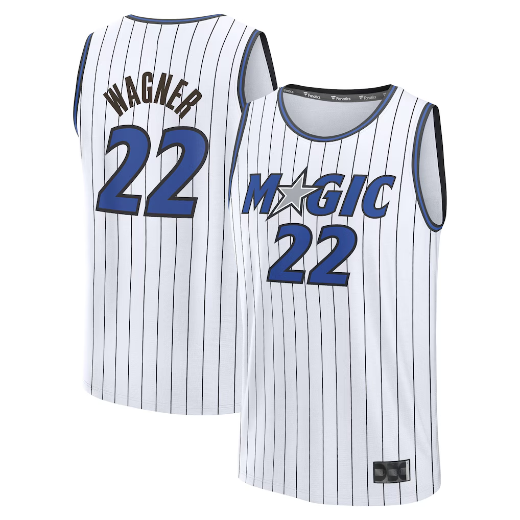 Trusc O.Magic #22 Franz Wagner  White Fast Break Replica Player Jerseys - Association Edition
