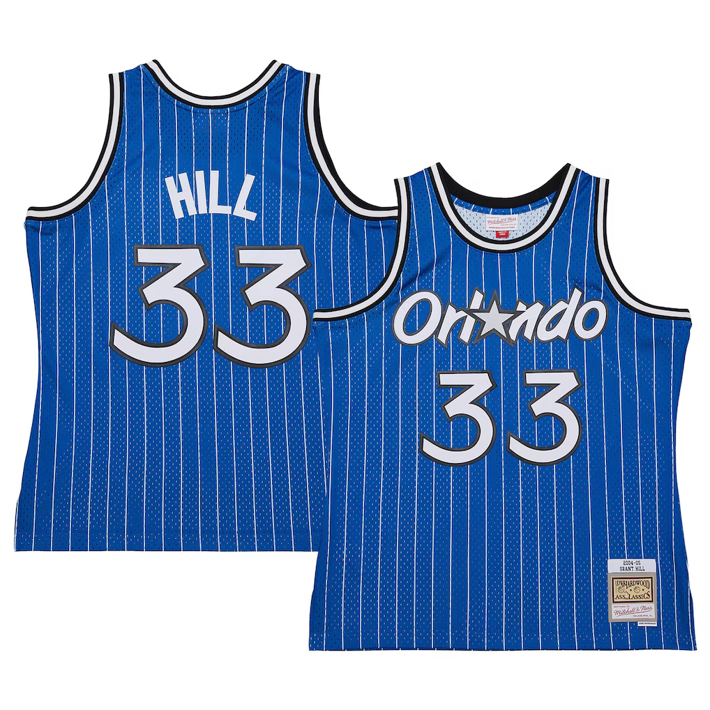 Trusc O.Magic #33 Grant Hill Mitchell & Ness Blue 2004-05 Hardwood Classics Swingman Jerseys