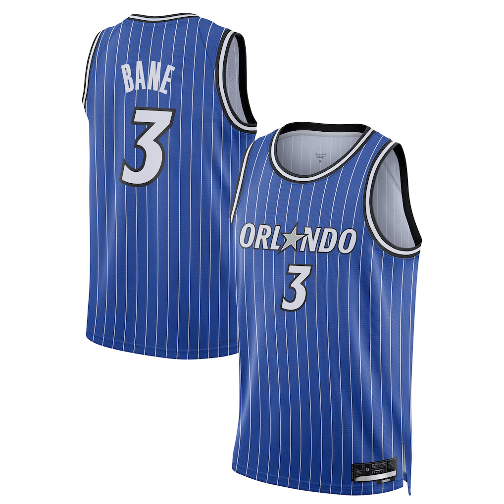 Trusc O.Magic #3 Desmond Bane Blue Swingman Player Jerseys - Icon Edition