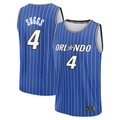 Trusc O.Magic #4 Jalen Suggs Blue Fast Break Jerseys - Icon Edition