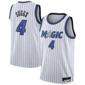 Trusc O.Magic #4 Jalen Suggs White Swingman Player Jerseys - Association Edition