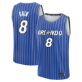 Trusc O.Magic #8 Jamal Cain Blue Fast Break Jerseys - Icon Edition