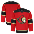 Trusc O.Senators Red Alternate Authentic Pro Jerseys