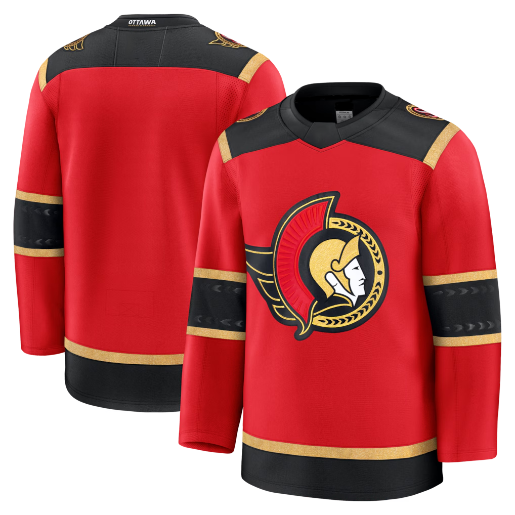Trusc O.Senators Red Alternate Premium Jerseys