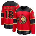 Trusc O.Senators #18 Tim Stutzle Red Alternate Breakaway Jerseys