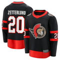 Trusc O.Senators #20 Fabian Zetterlund Black Home Breakaway Jerseys