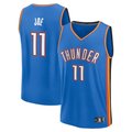 Trusc OC.Thunder #11 Isaiah Joe Blue Fast Break Replica Player Stitched Jerseys- Icon Edition